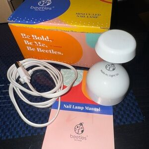 Beetles Mini UV LED Nail Lamp - White